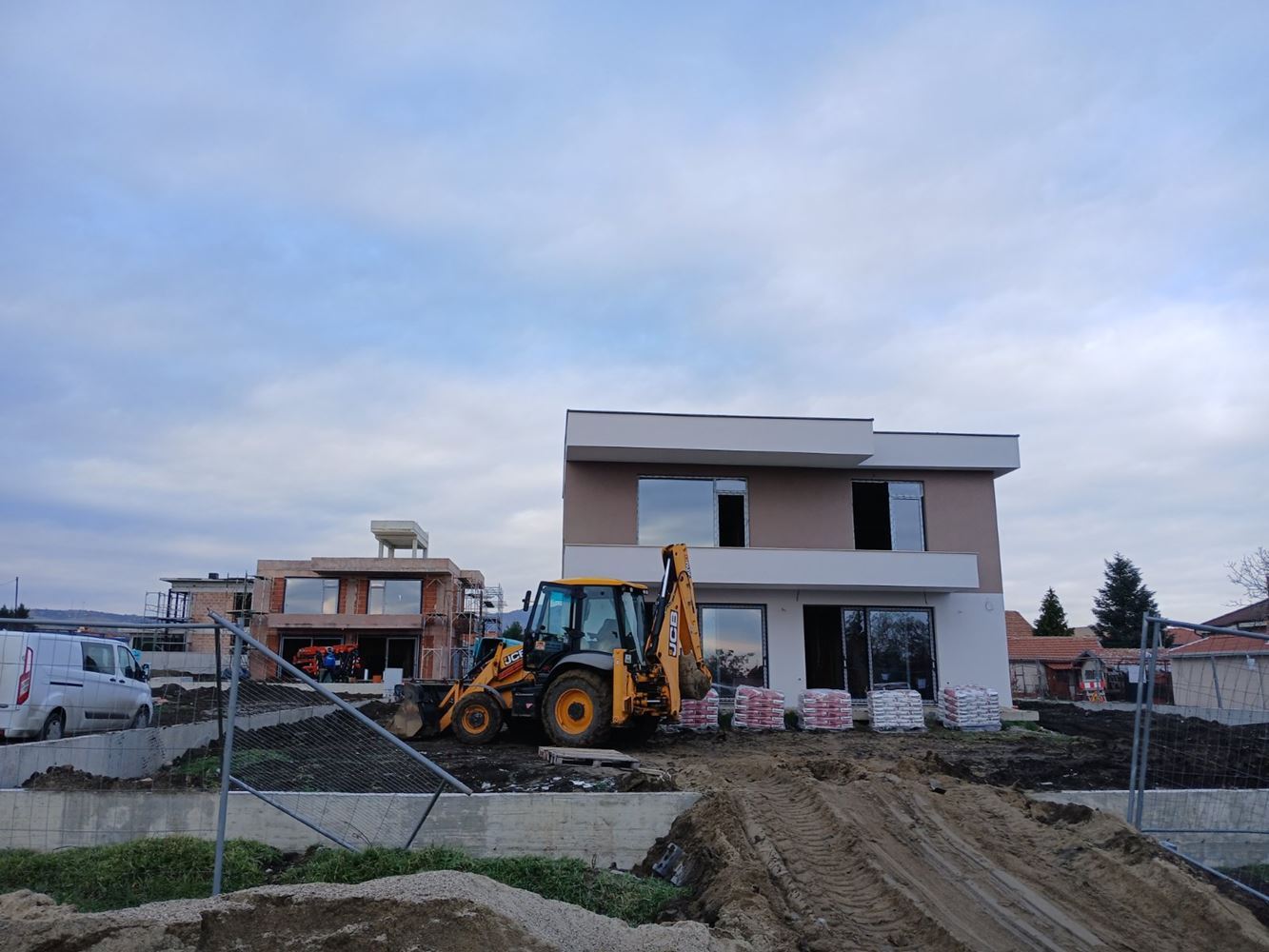 Nowoczesny dom z pięcioma pokojami i działką 400 m², trzema sypialniami i bez opłaty za utrzymanie w Vetren w Burgas