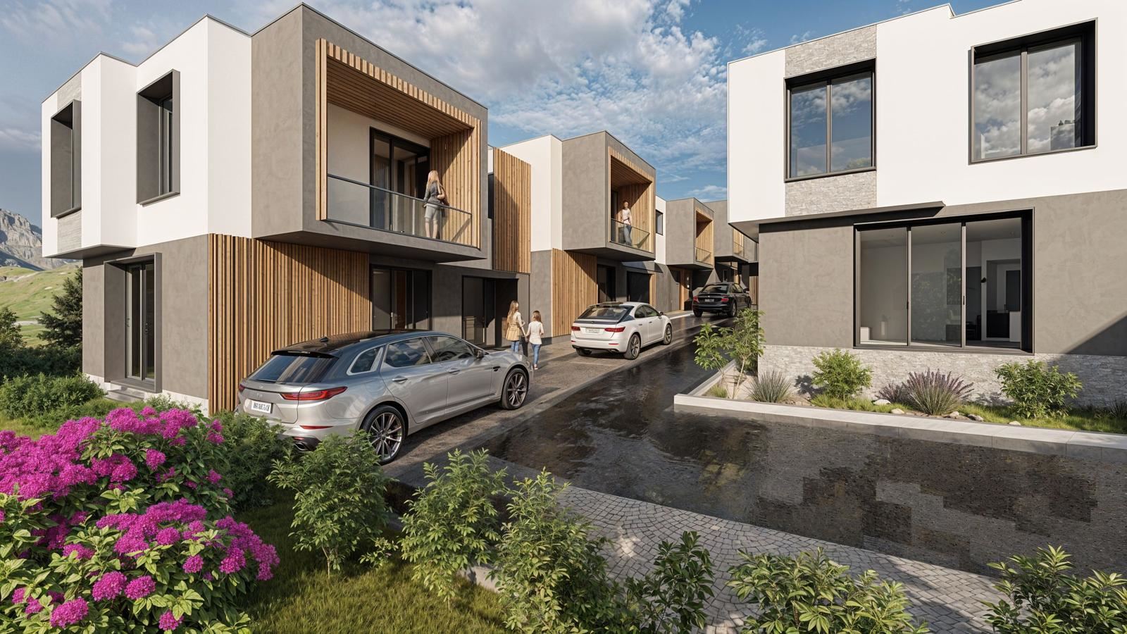 Townhouse z trzema sypialniami w spokojnym zielonym kompleksie – komfort, przytulność i bezpieczna inwestycja