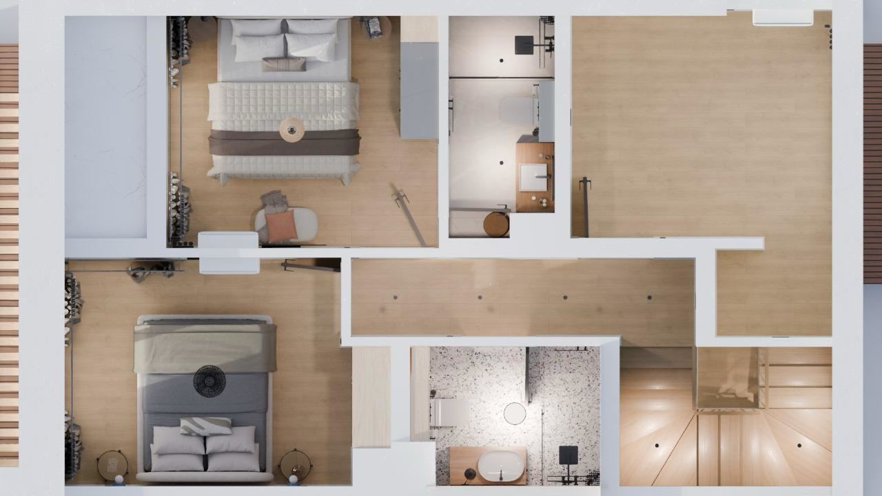 Nowy dom miejski typu townhouse – nowoczesny dom do całorocznego zamieszkania w spokojnej okolicy nad morzem