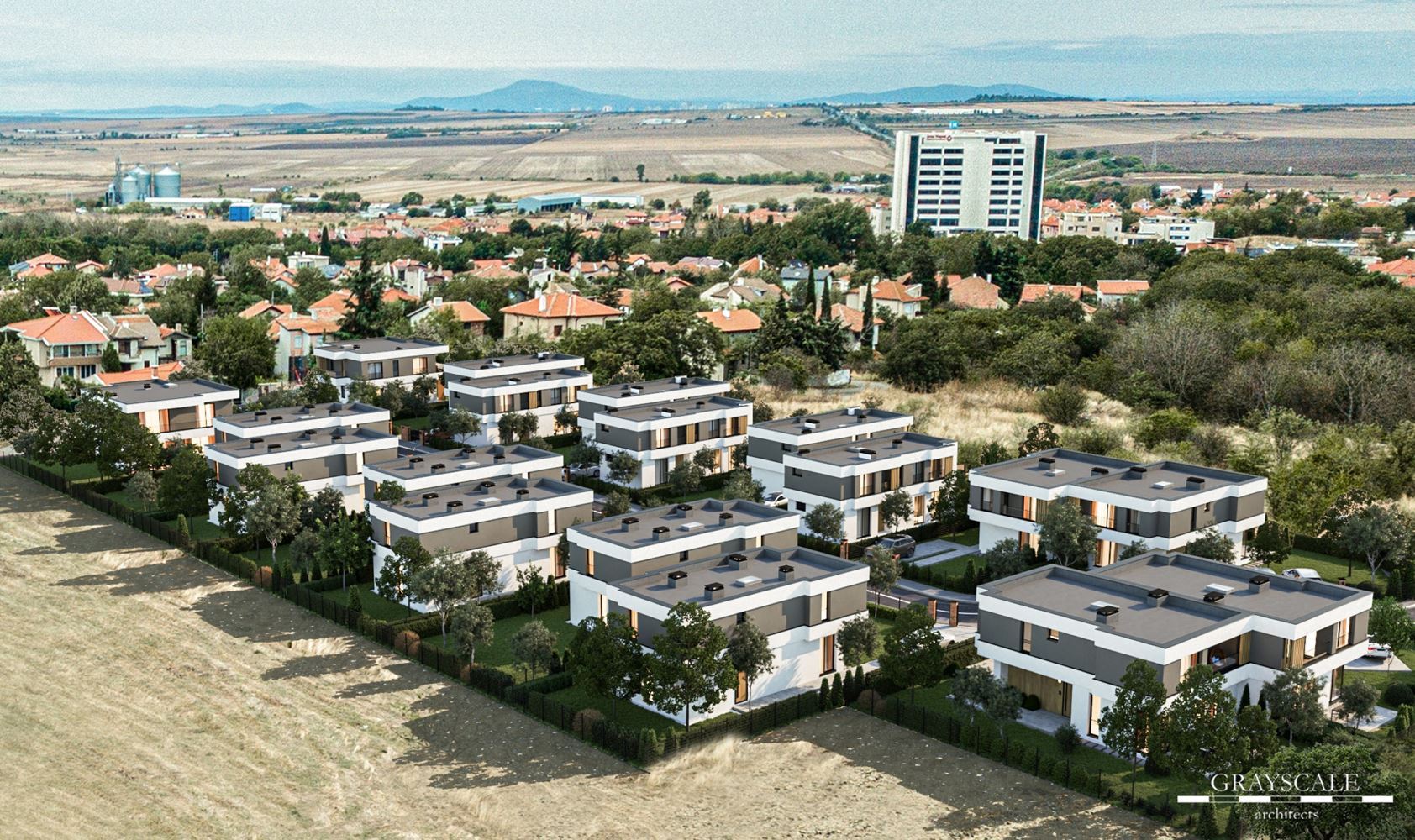 Nowoczesny dom z pięcioma pokojami i działką 400 m², trzema sypialniami i bez opłaty za utrzymanie w Vetren w Burgas