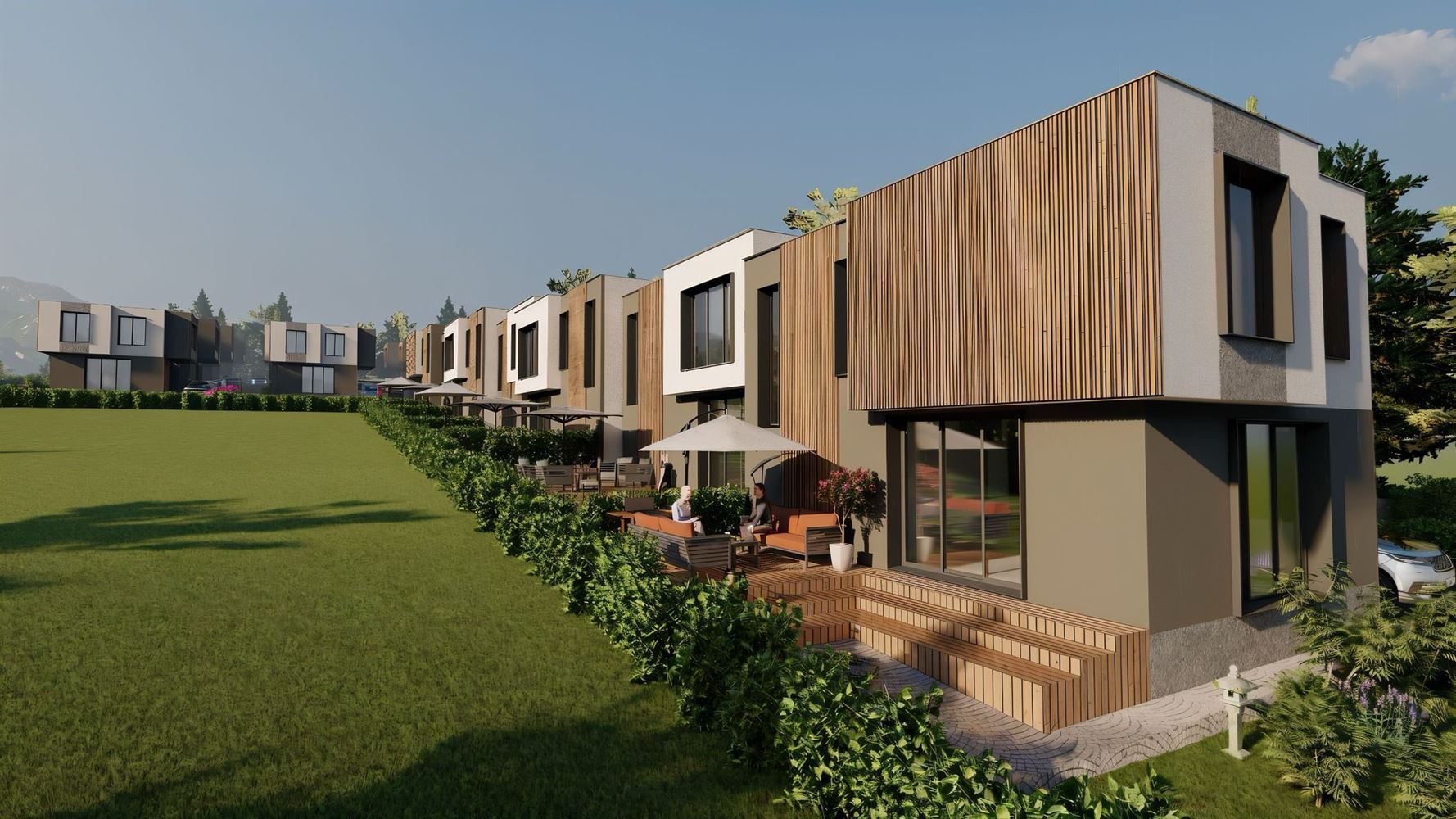 Townhouse z trzema sypialniami w spokojnym zielonym kompleksie – komfort, przytulność i bezpieczna inwestycja