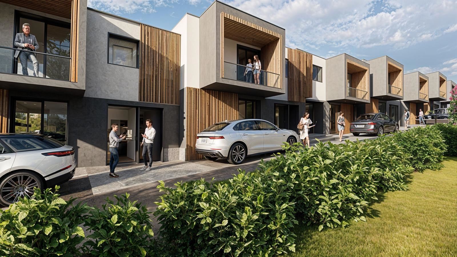 Townhouse z trzema sypialniami w spokojnym zielonym kompleksie – komfort, przytulność i bezpieczna inwestycja