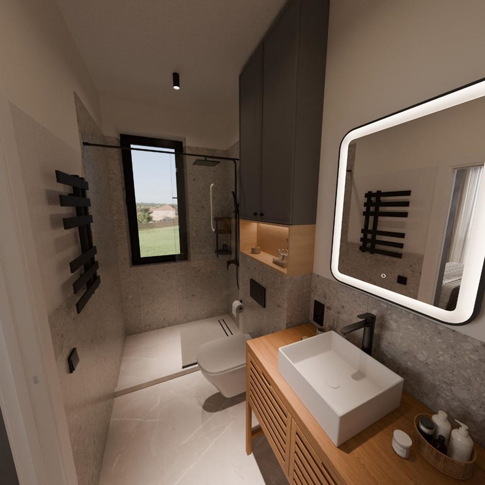 Nowy dom miejski typu townhouse – nowoczesny dom do całorocznego zamieszkania w spokojnej okolicy nad morzem