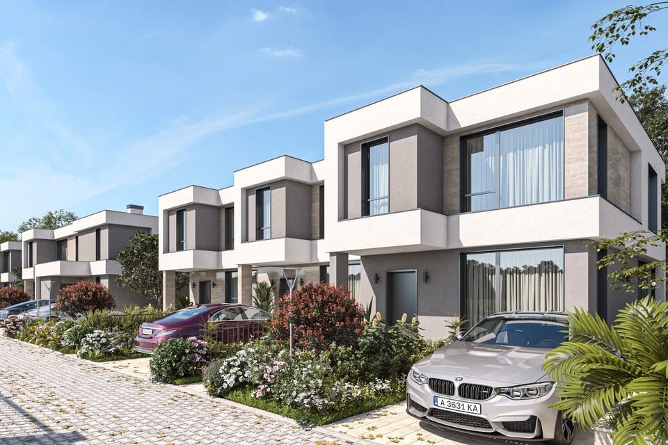 Luksusowy dom z dwoma miejscami parkingowymi w nowym zamkniętym kompleksie w Pomorie – doskonała inwestycja w wymarzony dom