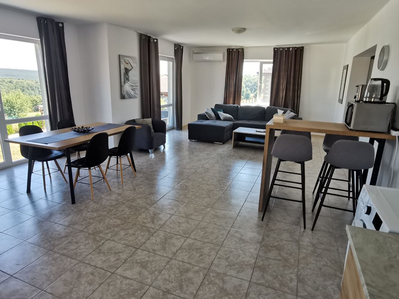 Przestronny dom parterowy z panoramicznym widokiem w eko-kompleksie w Górach Bałkańskich