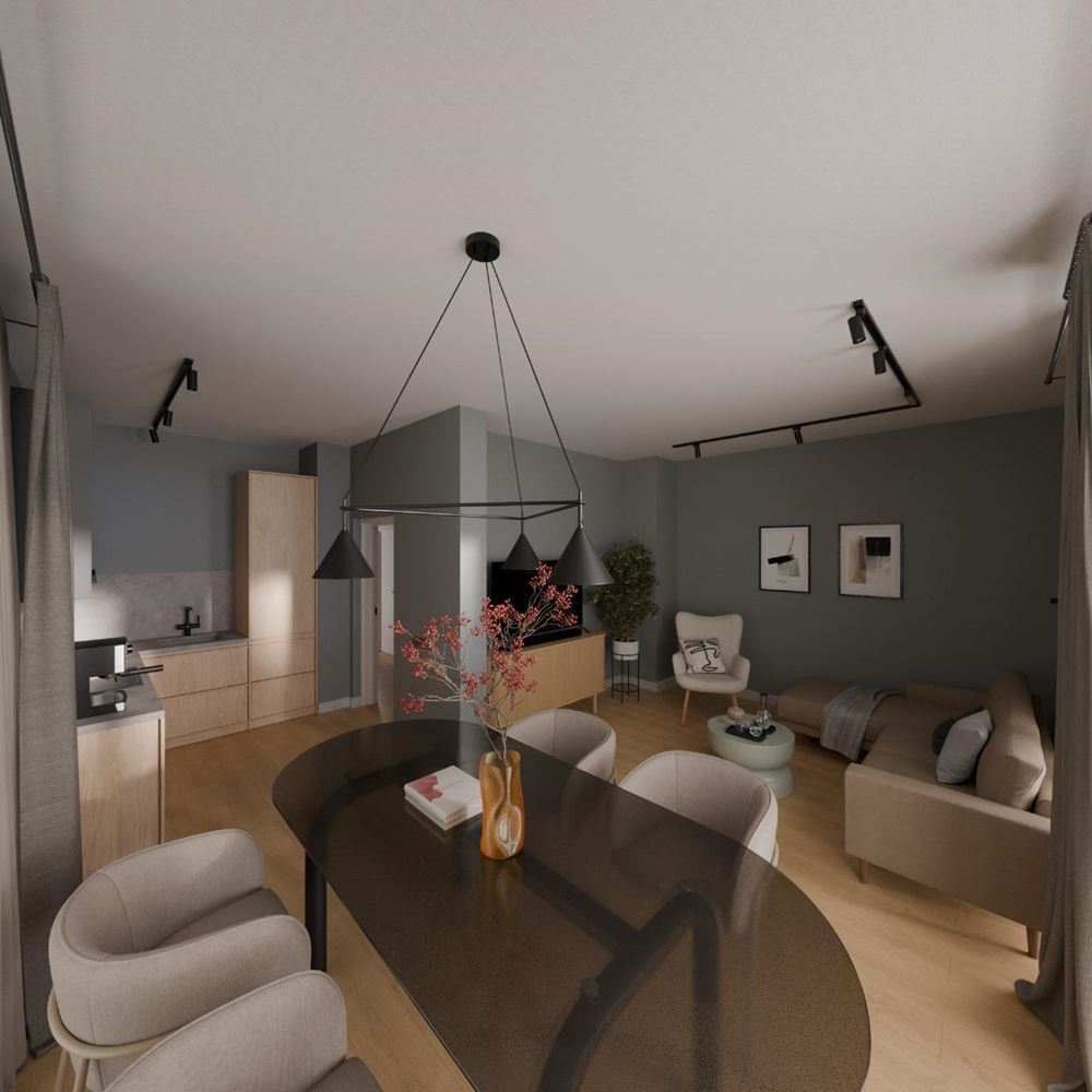 Nowy dom miejski typu townhouse – nowoczesny dom do całorocznego zamieszkania w spokojnej okolicy nad morzem