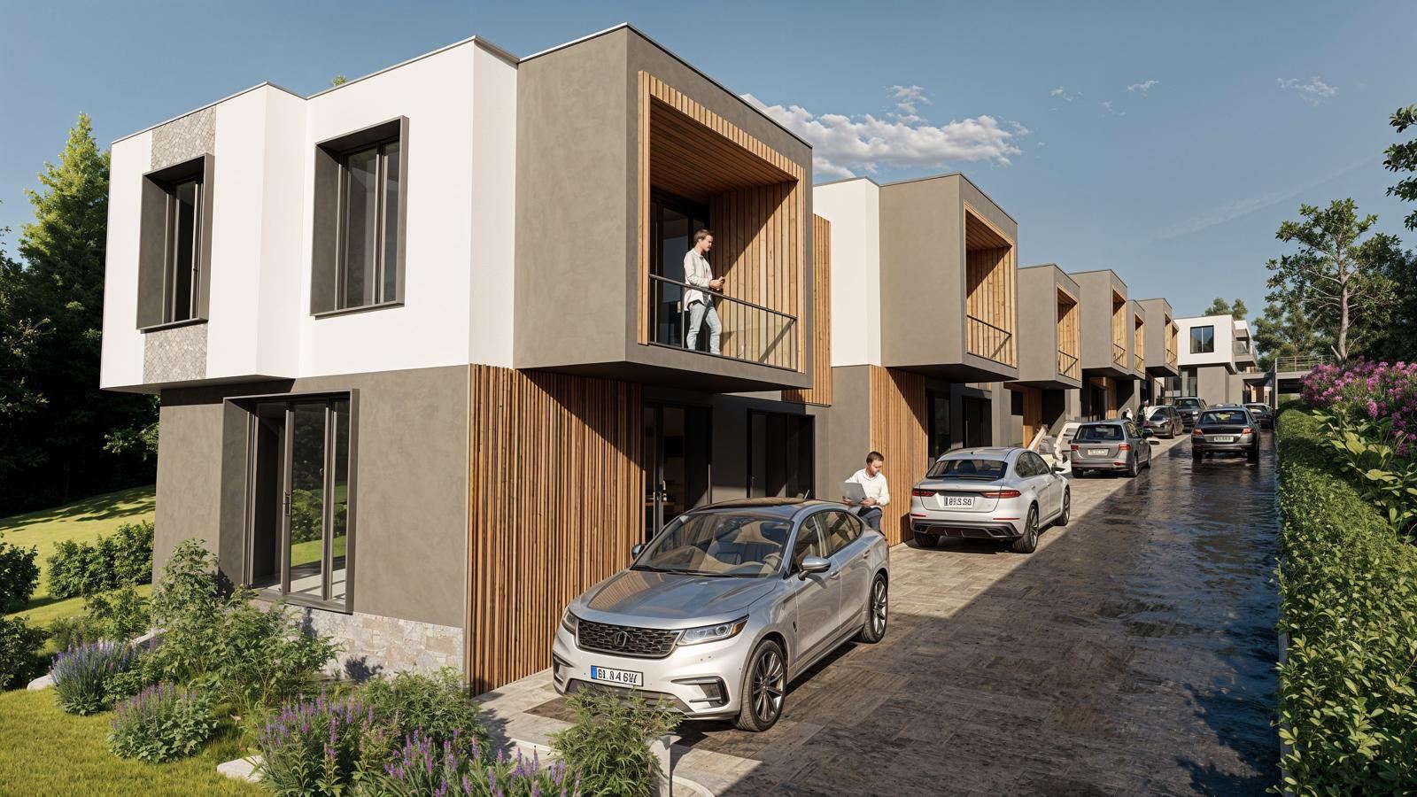 Townhouse z trzema sypialniami w spokojnym zielonym kompleksie – komfort, przytulność i bezpieczna inwestycja
