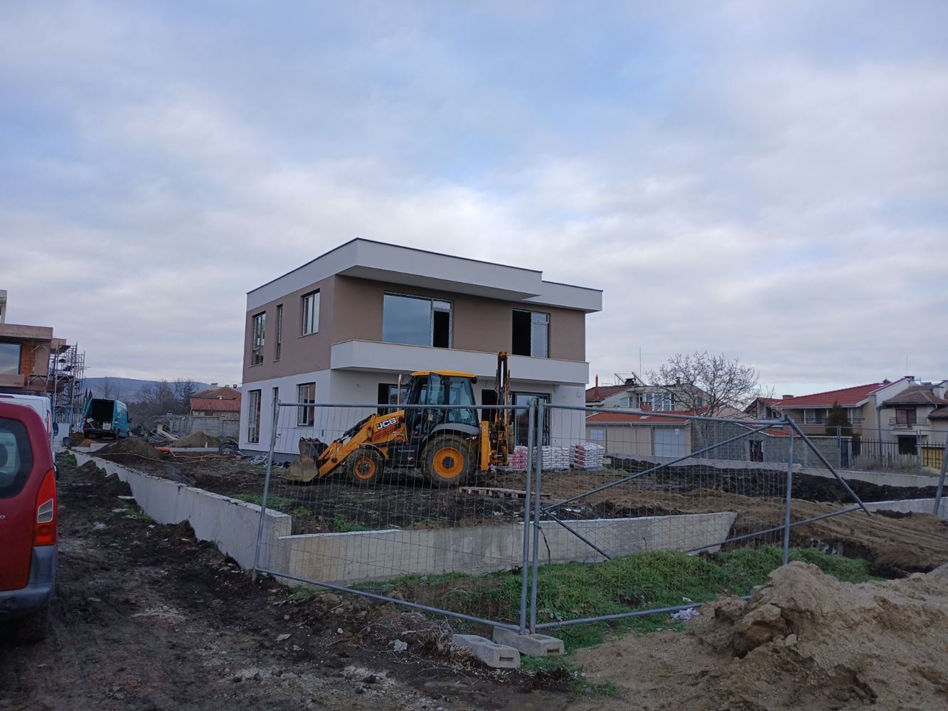 Nowoczesny dom z pięcioma pokojami i działką 400 m², trzema sypialniami i bez opłaty za utrzymanie w Vetren w Burgas